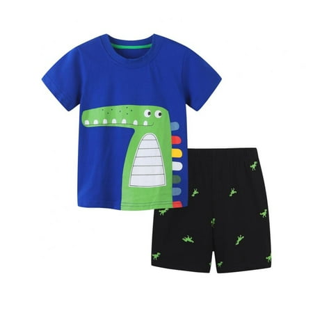 Toddler Baby Boy Short Sleeve Crewneck T-shirt & Casual Shorts Set Summer Outfits 2-8 Years Clothes
Toddler Baby Boy Short Sleeve Crewneck T-shirt & Casual Shorts Set Summer Outfits 2-8 Years Clothes