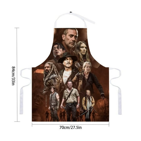 The Walking Dead apron waterproof with pockets suitable for adult kitchen use adjustable cooking apron for drawing and crafting,for 33 x 28 .
The Walking Dead apron waterproof with pockets suitable for adult kitchen use adjustable cooking apron for drawing and crafting,for 33 x 28 .