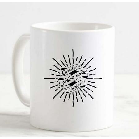 Coffee Mug Create your own Sunshine Sun Bright Happiness White Coffee Mug Funny Gift Cup
Coffee Mug Create your own Sunshine Sun Bright Happiness White Coffee Mug Funny Gift Cup