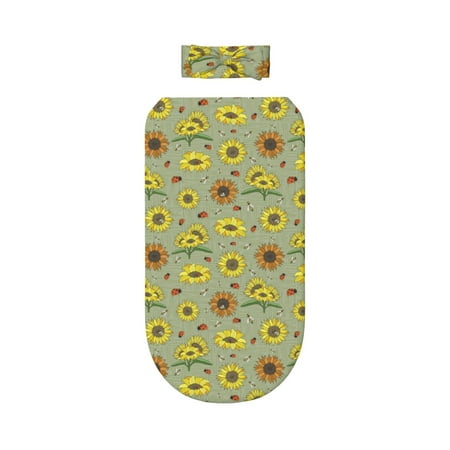 Lafuoo Sage Green With Sunflowers Pattern 0-6 Months Newborn Swaddle Bag Headband Set for Girls Clothes Baby Care Products
Lafuoo Sage Green With Sunflowers Pattern 0-6 Months Newborn Swaddle Bag Headband Set for Girls Clothes Baby Care Products