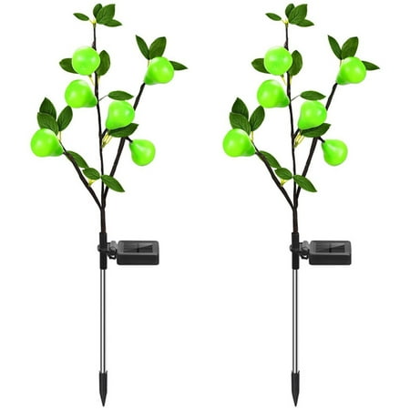 LYCAQL 2PCS Solar Garden Lights Outdoor Solar Pear Tree LED Lights With Large Power Capacity Waterproof Park Stake Lights For Patio Yard Walkway Nightview Decoration
LYCAQL 2PCS Solar Garden Lights Outdoor Solar Pear Tree LED Lights With Large Power Capacity Waterproof Park Stake Lights For Patio Yard Walkway Nightview Decoration