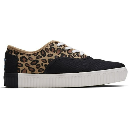 TOMS Womens Casual Canvas Shoes Sneakers Flats Low Cut - Black/Leopard
TOMS Womens Casual Canvas Shoes Sneakers Flats Low Cut - Black/Leopard