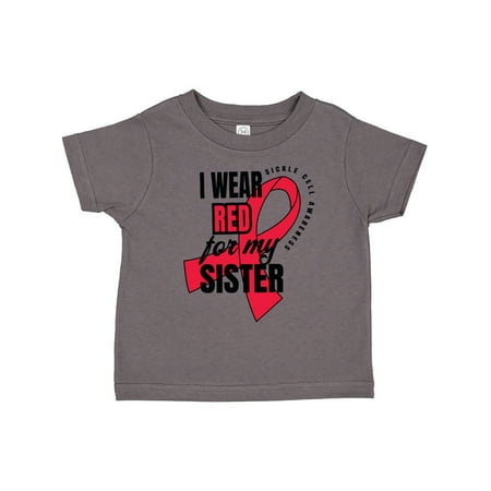 Inktastic Sickle Cell Awareness I Wear Red For My Sister Gift Toddler Boy or Toddler Girl T-Shirt
Inktastic Sickle Cell Awareness I Wear Red For My Sister Gift Toddler Boy or Toddler Girl T-Shirt