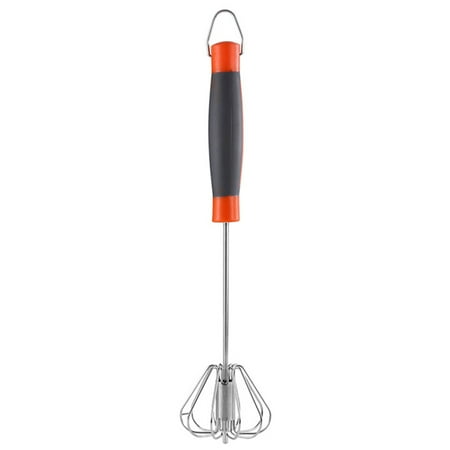 Semi-automatic Whisk Hand Push Semi Automatic Blender for Making Cream Whisking Drinking Orange 12 Inches
Semi-automatic Whisk Hand Push Semi Automatic Blender for Making Cream Whisking Drinking Orange 12 Inches