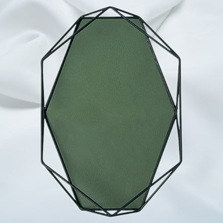 Coffee Trays Table Storage Plate for Makeup Perfume Black Tray with Leather Cake Stands Food Saucer Green
Coffee Trays Table Storage Plate for Makeup Perfume Black Tray with Leather Cake Stands Food Saucer Green