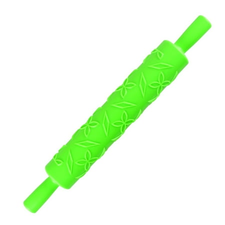 CHAOMA Heart Flower Pattern Rolling Pin Plastic Baking Biscuits Fondant Dough Roller
CHAOMA Heart Flower Pattern Rolling Pin Plastic Baking Biscuits Fondant Dough Roller