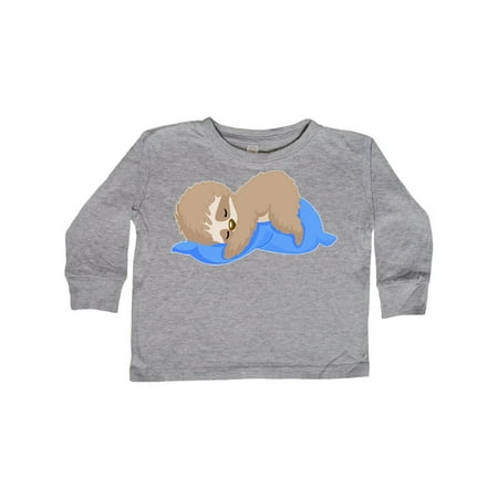 Inktastic Cute Baby Sloth Sleeping on Blue Pillow Gift Toddler Boy or Toddler Girl Long Sleeve T-Shirt
Inktastic Cute Baby Sloth Sleeping on Blue Pillow Gift Toddler Boy or Toddler Girl Long Sleeve T-Shirt