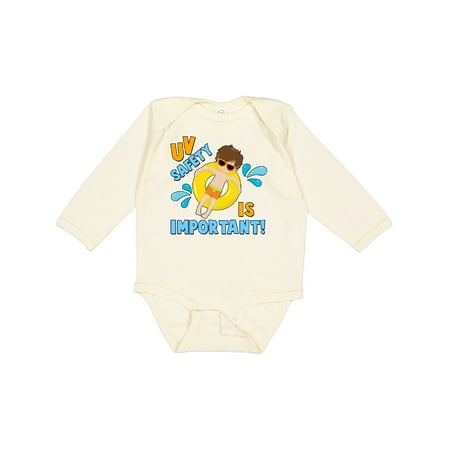 Inktastic UV Safety is Important with Boy in Inner Tube Gift Baby Boy Long Sleeve Bodysuit
Inktastic UV Safety is Important with Boy in Inner Tube Gift Baby Boy Long Sleeve Bodysuit