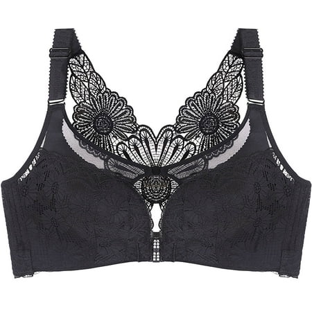 ZXHACSJ Women s Front Closure Extra-Elastic Large Shaping Posture Lift Bras Black 75B
ZXHACSJ Women s Front Closure Extra-Elastic Large Shaping Posture Lift Bras Black 75B