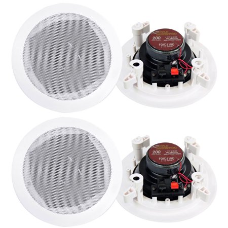 4) PYLE PRO PDIC61RD 6.5\ 4) PYLE PRO PDIC61RD 6.5\