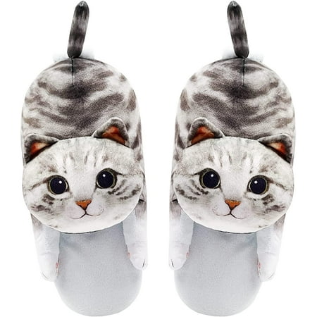 Funny Cat fuzzy Slippers for Women Bedroom Fluffy Slippers House Shoes Cute Animal Indoor and Outdoor Slippers Kawaii Slippers Soft Non-Slip Cat Gifts for Cat Lovers Christmas Gifts for Women/Mom/Men
Funny Cat fuzzy Slippers for Women Bedroom Fluffy Slippers House Shoes Cute Animal Indoor and Outdoor Slippers Kawaii Slippers Soft Non-Slip Cat Gifts for Cat Lovers Christmas Gifts for Women/Mom/Men