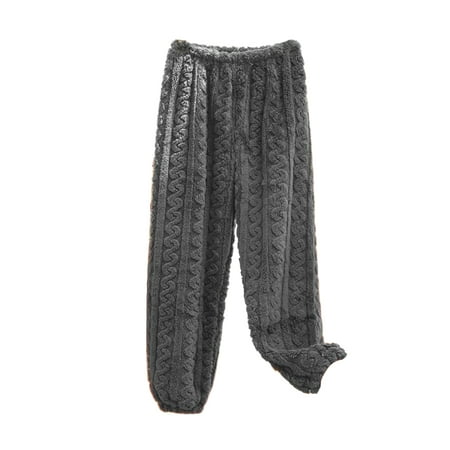 Avamo Women Pajama Pants Solid Color Sleepwear Fuzzy Fleece Pj Bottoms Winter Warm Plush Lounge Pant Casual Elastic Waist Trousers Gray 2XL
Avamo Women Pajama Pants Solid Color Sleepwear Fuzzy Fleece Pj Bottoms Winter Warm Plush Lounge Pant Casual Elastic Waist Trousers Gray 2XL