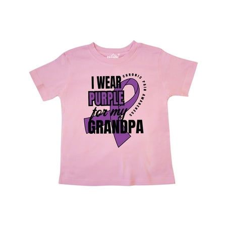 Inktastic Chronic Pain I Wear Purple For My Grandpa Gift Toddler Boy or Toddler Girl T-Shirt
Inktastic Chronic Pain I Wear Purple For My Grandpa Gift Toddler Boy or Toddler Girl T-Shirt