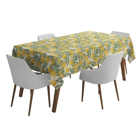 Vargottam Indoor/OutdoorTablecloth58x102 InchRectangleTablecloth Waterproof PatioTableCloths- Spring/SummerTableCovers for Backyard RectangularTable/BBQs/Picnic -Yellow
Vargottam Indoor/OutdoorTablecloth58x102 InchRectangleTablecloth Waterproof PatioTableCloths- Spring/SummerTableCovers for Backyard RectangularTable/BBQs/Picnic -Yellow