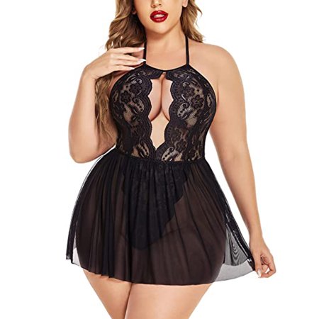 Viafly Underwear for Women Briefs Sexy Lingerie Lace Mesh Halter Bandage Chemise Nightgown Temptation Babydoll Underwear Nightdress Sleepwear Cute Underwear For Women Cotton Seamless Underwear Sexy
Viafly Underwear for Women Briefs Sexy Lingerie Lace Mesh Halter Bandage Chemise Nightgown Temptation Babydoll Underwear Nightdress Sleepwear Cute Underwear For Women Cotton Seamless Underwear Sexy