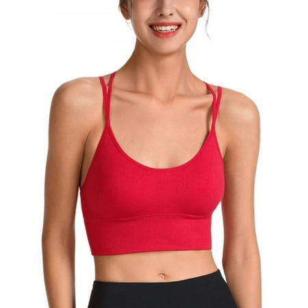 Women Back Cross Seamless Sports Bra Fast Dry Shockproof Yoga Bra Solid Running Fitness Sports Bralettes
Women Back Cross Seamless Sports Bra Fast Dry Shockproof Yoga Bra Solid Running Fitness Sports Bralettes