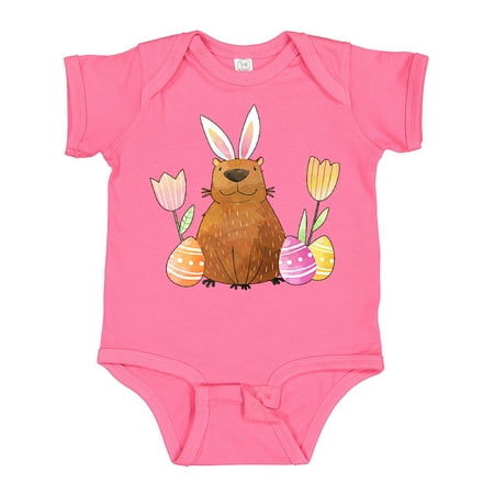 Inktastic Easter Capybara with Eggs and Flowers Gift Baby Boy or Baby Girl Bodysuit
Inktastic Easter Capybara with Eggs and Flowers Gift Baby Boy or Baby Girl Bodysuit