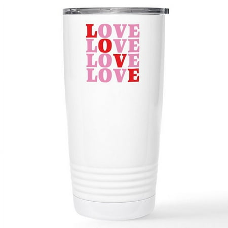 CafePress - LOVE Stainless Steel Travel Mug - Insulated Stainless Steel Travel Tumbler 20 oz.
CafePress - LOVE Stainless Steel Travel Mug - Insulated Stainless Steel Travel Tumbler 20 oz.