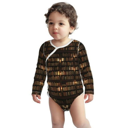 Fotbe Bookshelves Pattern Unisex-baby Long-sleeve Bodysuit Long Sleeve Bodysuits One-piece 100% Organic Cotton for Infant Baby Boys Unisex-2 Years
Fotbe Bookshelves Pattern Unisex-baby Long-sleeve Bodysuit Long Sleeve Bodysuits One-piece 100% Organic Cotton for Infant Baby Boys Unisex-2 Years