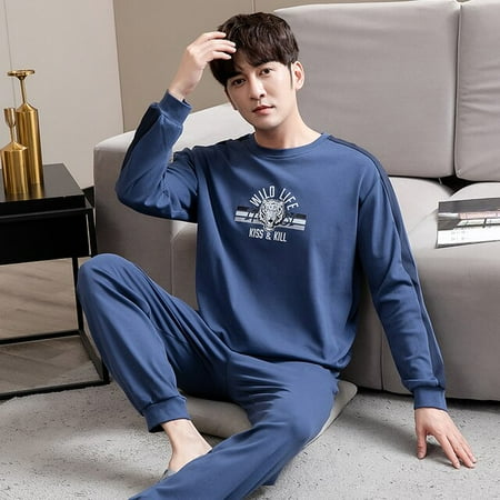 QWZNDZGR Big M-4XL Spring Autumn HQ Cotton Gentleman Men Pyjamas Men s Pajamas Sets Sleepwear Pyjamas Nightwear Suits Pijamas Homewear PJ
QWZNDZGR Big M-4XL Spring Autumn HQ Cotton Gentleman Men Pyjamas Men s Pajamas Sets Sleepwear Pyjamas Nightwear Suits Pijamas Homewear PJ