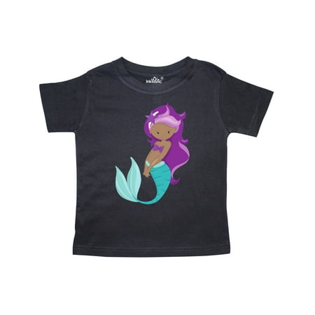 Inktastic African American Mermaid Purple Hair Sea Star Gift Toddler Toddler Girl T-Shirt
Inktastic African American Mermaid Purple Hair Sea Star Gift Toddler Toddler Girl T-Shirt