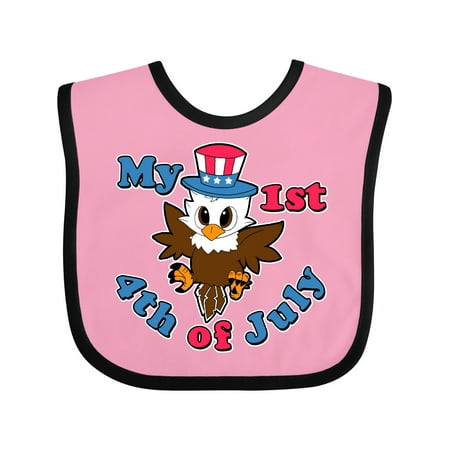 Inktastic My 1st 4th of July with Baby Eagle Wearing Patriotic Hat Gift Baby Boy or Baby Girl Bib
Inktastic My 1st 4th of July with Baby Eagle Wearing Patriotic Hat Gift Baby Boy or Baby Girl Bib