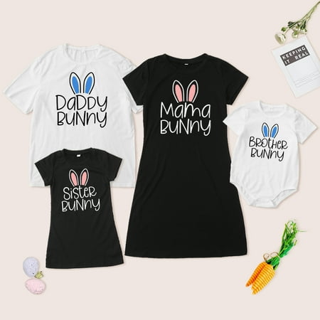 ZHENYEMEI New Baby Family Matching Shirts Matching Bunny Family Dress Shirts for New Baby - White Baby Romper 9-12M
ZHENYEMEI New Baby Family Matching Shirts Matching Bunny Family Dress Shirts for New Baby - White Baby Romper 9-12M