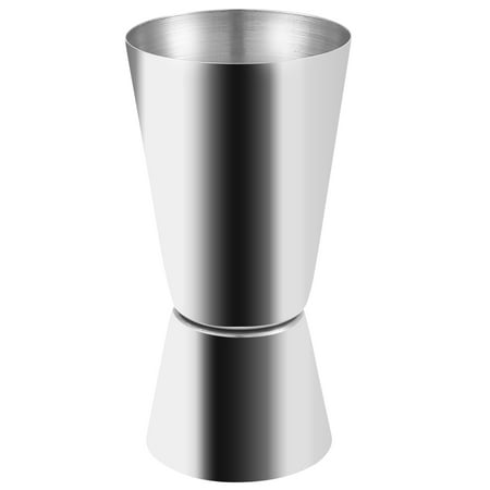

Stainless Steel Measuring Cups 25ml/50ml Dual Cocktail Jigger Professional Bartender Beverage Spirit Measuring Cup Anti-rust Wine Drink Shaker for Bar Party
