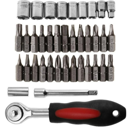 61/45/38/30pcs Ratchet Wrench Set Metric Reversible Ratchet Combination Repair Tools - 38pcs
61/45/38/30pcs Ratchet Wrench Set Metric Reversible Ratchet Combination Repair Tools - 38pcs
