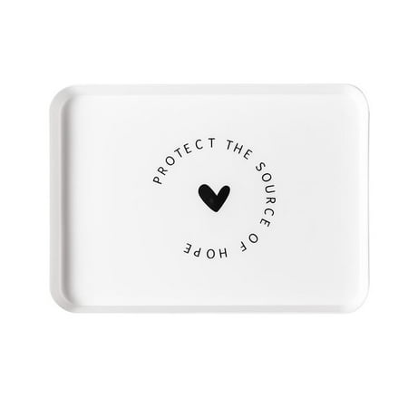 UDIYO Serving Tray Serving Tray All-purpose Washable Plastic Rectangle Breakfast Fruit Bread Food Dish for Gifts
UDIYO Serving Tray Serving Tray All-purpose Washable Plastic Rectangle Breakfast Fruit Bread Food Dish for Gifts
