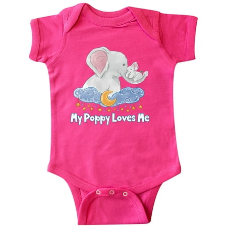 Inktastic My Poppy Loves Me Cute Elephants Clouds Moon and Stars Gift Baby Boy or Baby Girl Bodysuit
Inktastic My Poppy Loves Me Cute Elephants Clouds Moon and Stars Gift Baby Boy or Baby Girl Bodysuit