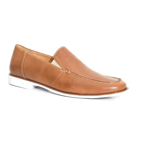 Sandro Moscoloni Men s Double Gore Moccasin Toe Slipon Kevin Tan