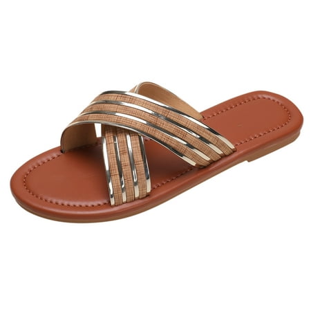 Women Beach Slip On Soft Sole Casual Open Toe Non Slip Flat Breathable Slippers Shoes Sandals
Women Beach Slip On Soft Sole Casual Open Toe Non Slip Flat Breathable Slippers Shoes Sandals