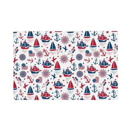 Placemats Set of 6 Happy Columbus Day Place mats for Dining Table Indoor/Outdoor Cute Heat Resistant Washable Table Mats(18 x 12 )
Placemats Set of 6 Happy Columbus Day Place mats for Dining Table Indoor/Outdoor Cute Heat Resistant Washable Table Mats(18 x 12 )
