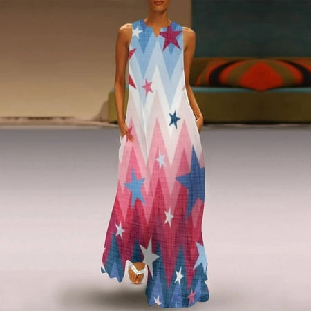 Hvyesh Womens Summer Dresses 2023 Plus Size Loose Fit Maxi Dress Red White and Blue Graphic V Neck Sundresses Sleeveless Comfortable Dresses Multicolor
Hvyesh Womens Summer Dresses 2023 Plus Size Loose Fit Maxi Dress Red White and Blue Graphic V Neck Sundresses Sleeveless Comfortable Dresses Multicolor
