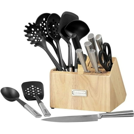 Cuisinart Cutlery and Utensil Set with Block | 16-piece