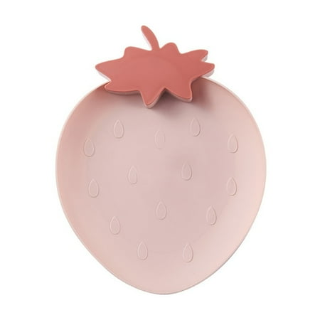 Strawberry Shape Lazy Snack Tray Fruit Food Tray Candy Cute Plate Snack Plate Fruit Food Plate Plastic Plate for Home
Strawberry Shape Lazy Snack Tray Fruit Food Tray Candy Cute Plate Snack Plate Fruit Food Plate Plastic Plate for Home