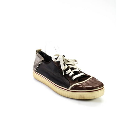 Pre-owned|Sorel Mens Suede Lace Up Sentry Sneakers Brown Size 14
