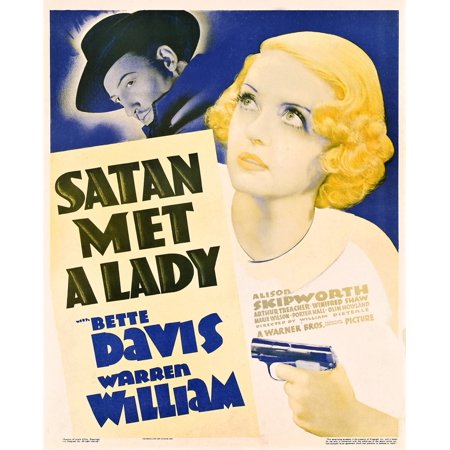 Satan Met A Lady U Canvas Art - (24 x 36)