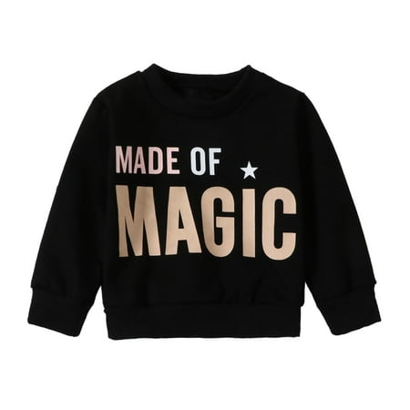 TOWED22 Kids Fleece Sweatshirts Soft Warm Crewneck Shirt Long Sleeve Pullover Sweatshirts for Boys or Girls(Black 6-12 M)
TOWED22 Kids Fleece Sweatshirts Soft Warm Crewneck Shirt Long Sleeve Pullover Sweatshirts for Boys or Girls(Black 6-12 M)