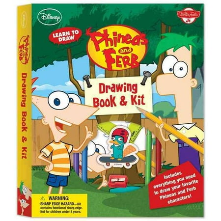Learn to Draw Phineas and Ferb Drawing Book & Kit: Includes Everything You Need to Draw Your Favorite Phineas and Ferb Characters!