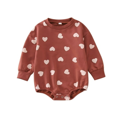 Girls Long Sleeve Valentine s Day Love Print Romper Bodysuit Fall Clothes Baby Girl Onesies Newborn Onesies Girl Halloween Baby Clothes
Girls Long Sleeve Valentine s Day Love Print Romper Bodysuit Fall Clothes Baby Girl Onesies Newborn Onesies Girl Halloween Baby Clothes