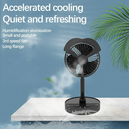 Daiosportswear Spray Aircooler Desktop Airconditioning Fan Portable Usb office Home Cross-Border Mini Water Make-Up Spray Fan Black
Daiosportswear Spray Aircooler Desktop Airconditioning Fan Portable Usb office Home Cross-Border Mini Water Make-Up Spray Fan Black