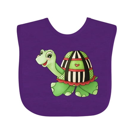 Inktastic Zippy Turtle Gift Baby Boy Bib