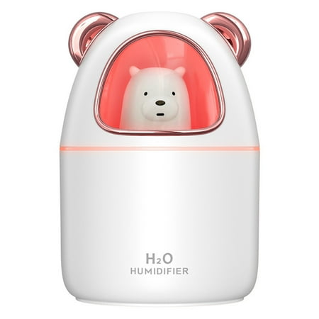 cdar M6 USB Rechargeable Humidifier High-density Waterproof Ring Large Water Tank 350ml Cute Bear Mini Humidifier for Home Humidifier
cdar M6 USB Rechargeable Humidifier High-density Waterproof Ring Large Water Tank 350ml Cute Bear Mini Humidifier for Home Humidifier