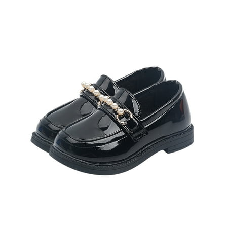 SIMANLAN Girl s Fashion Walking Casual Loafers Wedding Non-slip Leather School Shoes Black 13C
SIMANLAN Girl s Fashion Walking Casual Loafers Wedding Non-slip Leather School Shoes Black 13C