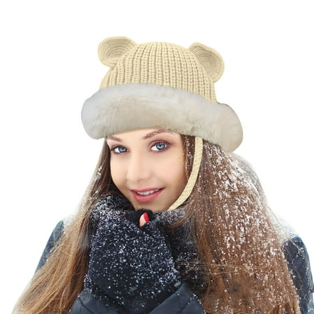 Heiheiup Women Ladies Gilr Hat With Pompon Warm Bobble Cotton Knitted Hat Winter Women Large Size
Heiheiup Women Ladies Gilr Hat With Pompon Warm Bobble Cotton Knitted Hat Winter Women Large Size