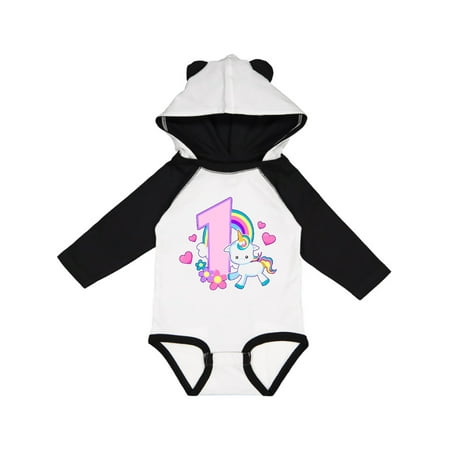 Inktastic I Am 1 Year Old with Unicorn and Hearts Gift Baby Girl Long Sleeve Bodysuit
Inktastic I Am 1 Year Old with Unicorn and Hearts Gift Baby Girl Long Sleeve Bodysuit