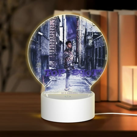NLE Choppa Round Acrylic Night Light USB Cable LED Lamp Base with Touch Control Adjustable 3 Light Modes Nightlight Decorative
NLE Choppa Round Acrylic Night Light USB Cable LED Lamp Base with Touch Control Adjustable 3 Light Modes Nightlight Decorative