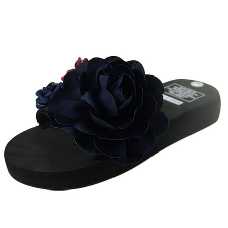 Follure Girl women s casual shoes Women s Summer Slippers Seaside Vacation Shoes Non-Slip Flat-Bottom Beach Sandal Blue 40
Follure Girl women s casual shoes Women s Summer Slippers Seaside Vacation Shoes Non-Slip Flat-Bottom Beach Sandal Blue 40